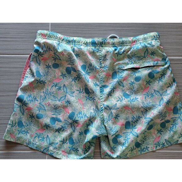 Third Wave Men's Swim Trunks Quick Dry Floral Print Inner Liner Small Preppy - Picture 9 of 13